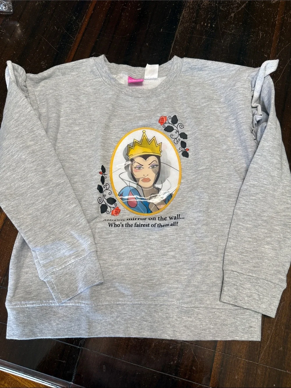 Girls Disney Sweatshirt large Pink